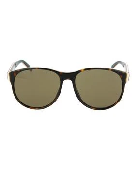 Gucci | Round-Frame Acetate Sunglasses,商家Maison Beyond,价格¥881