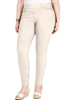 推荐Plus Gramercy Womens Sateen Pull On Skinny Jeans商品