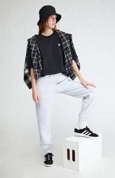 Adidas | Adicolor Heather Grey Polar Fleece Sweatpants商品图片,7折