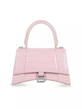 推荐Hourglass Small Handbag Crocodile Embossed商品