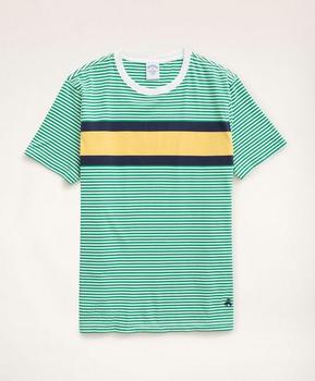 Brooks Brothers | Chest Stripe T-Shirt商品图片,5折