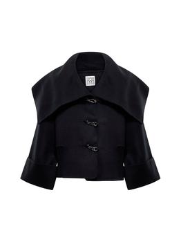 Totême | Totême Single-Breasted Wide-Sleeved Jacket商品图片,8.6折