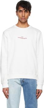 推荐White Embroidered Logo Sweatshirt商品