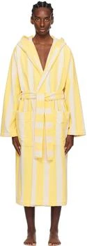 Tekla | Yellow Hooded Bathrobe,商家Ssense US,价格¥2065