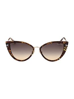 tom ford墨镜推荐, Tom Ford | Anjelica 57MM Cat Eye Sunglasses商品图片 