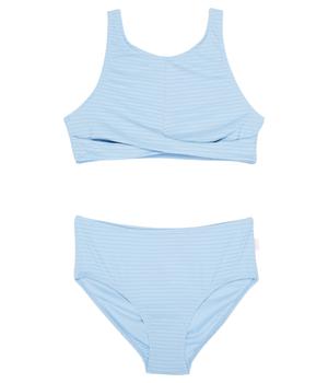 商品Seafolly | Summer Vacay Panelled Bikini Set (Big Kids),商家Zappos,价格¥402图片
