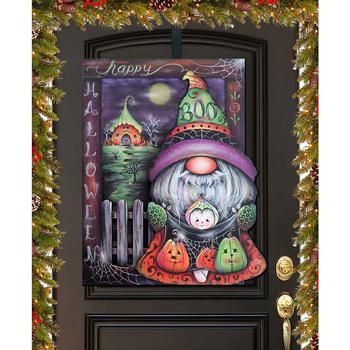 商品Designocracy | Holiday Door Decor Wooden Wall Decor Boo Gnome J. Mills-Price,商家Macy's,价格¥1130图片