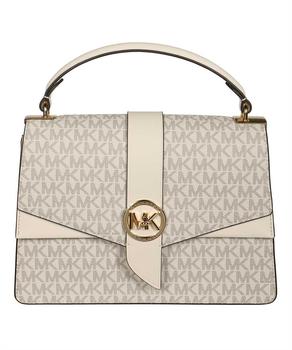 推荐Michael Kors GREENWICH MEDIUM LOGO SATCHEL Bag商品