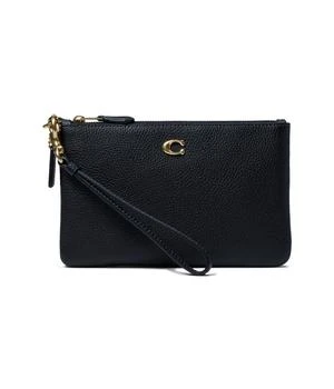 Coach | Polished Pebble Small Wristlet 