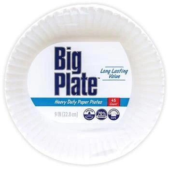 Walgreens | Big Plate Heavy Duty Paper Plates 9in,商家Walgreens,价格¥19