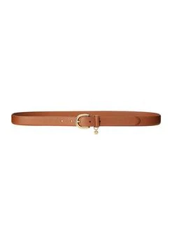 Lauren Ralph Lauren Ralph Lauren Charm Saffiano Leather Belt
