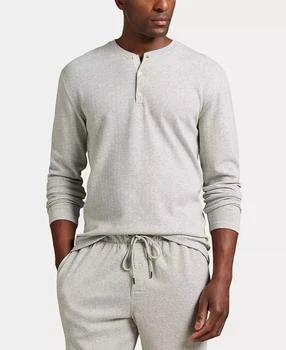 Ralph Lauren | Men's Long Sleeve Herringbone Henley Sleep Shirt,商家Macy's,价格¥265