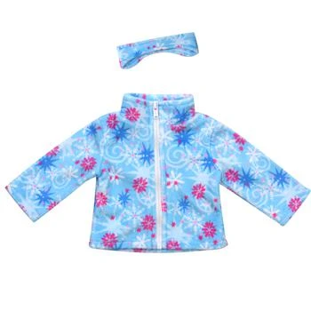 Teamson | Sophia’s Snowflake Print Fleece Jacket & Matching Earmuff Set for 18” Dolls, Light Blue,商家Premium Outlets,价格¥180