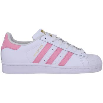 adidas superstar, Adidas | Adidas Superstar J White/Pink  S81019 Grade-School商品图片 3.4折
