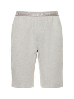 Calvin Klein | Logo Band Cotton Blend Sleep Shorts商品图片,