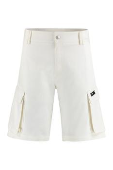 GCDS | GCDS Logo Patch Cargo Shorts商品图片,5.9折起