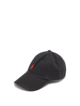 拉夫劳伦帽子好用吗, Ralph Lauren | Logo-embroidered canvas baseball cap商品图片 
