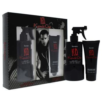 kanon | K.O. Knock Out by Kanon for Men - 2 Pc Gift Set 10oz Body Spray,商家Jomashop,价格¥105