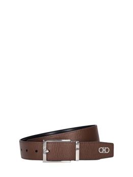 菲拉格慕皮带腰带, Salvatore Ferragamo | 3.5cm Reversible Leather Belt商品图片 额外7.5折, 额外七五折