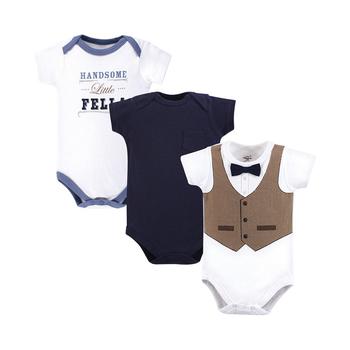 推荐Cotton Bodysuits, 3 Pack商品