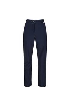 Regatta | Regatta Great Outdoors Womens/Ladies Geo Softshell II Regular Leg Trousers (Navy)商品图片,4.1折起