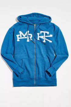 推荐Market UO Exclusive Stacked Logo Zip Hoodie Sweatshirt商品