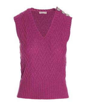 LIU •JO | Jewel Button Vest商品图片,8.5折