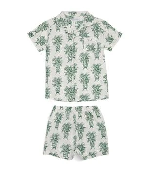 Desmond & Dempsey Kids | Howie Print Pyjama Set (2-11 Years),商家Harrods,价格¥655