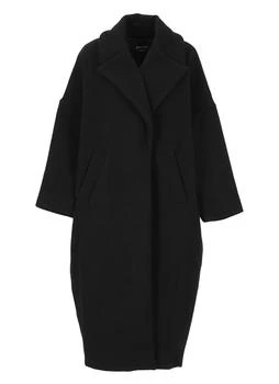ANDREA YA'AQOV | andrea ya'aqov Coats Black,商家Baltini,价格¥4749