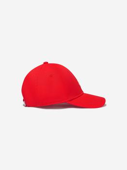推荐Moncler Red Unisex Gabardine Logo Cap商品