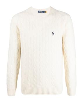 男装拉夫劳伦毛衣, Ralph Lauren | Cream White Wool-cashmere Blend Jumper商品图片 