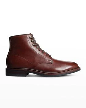 推荐Men's Higgins Leather Lace-Up Boots商品