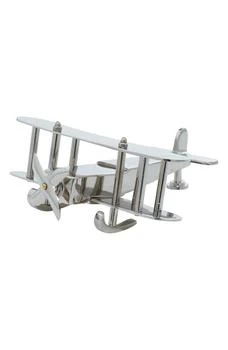 VIVIAN LUNE HOME | Silvertone Aluminum Airplane Sculpture,商家Nordstrom Rack,价格¥359
