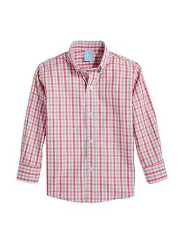 商品Little Boy's & Boy's Tartan Plaid Button-Up Shirt图片