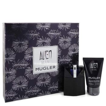 商品Alien Man by Thierry Mugler Gift Set -- 1.7 oz Eau De Toilette Spray Refillable 1.7 oz Hair & Body Shampoo for Men图片