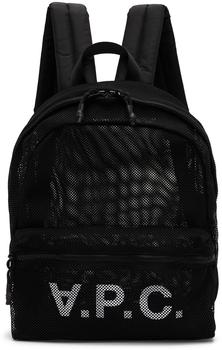 A.P.C.双肩包, A.P.C. | Black Rebound Backpack商品图片 额外8.5折, 额外八五折