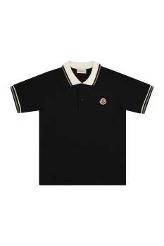 Moncler | Polo shirt with iconic felt AB022335 999,商家La Vita HK,价格¥718