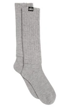 Alo | Scrunch Sock - Athletic Heather Grey 