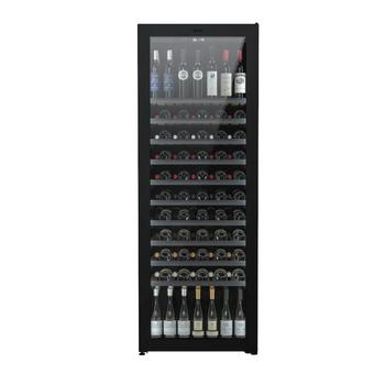 商品201 Bottle Black Single/Multi Temp Wine Cabinet图片