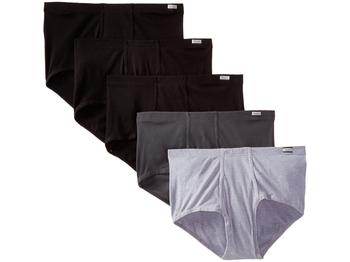 推荐Men's 5-Pack Big Mid-Rise Comfortsoft Briefs商品