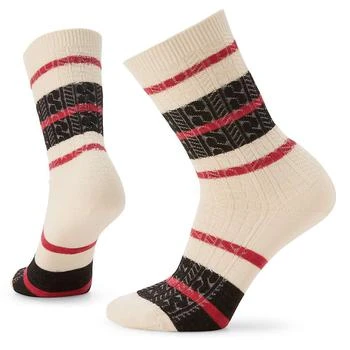 SmartWool | Women's Everyday Striped Cable Crew Sock 5.2折, 满$99减$20, 满减