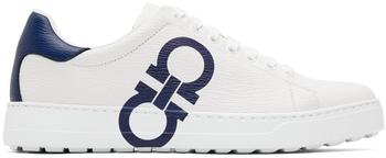 gancini, Salvatore Ferragamo | White Gancini Sneakers商品图片 额外8.5折, 额外八五折