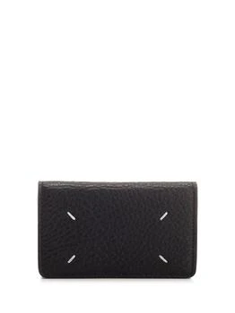 MAISON MARGIELA | Card Holder In Textured Leather,商家Italist,价格¥2442