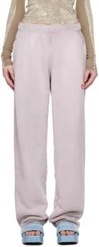 Alexander Wang | Pink High-Rise Lounge Pants,商家Ssense US,价格¥2400