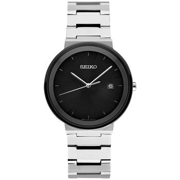 Seiko | Men's Essentials Stainless Steel Bracelet Watch 41mm商品图片,9折