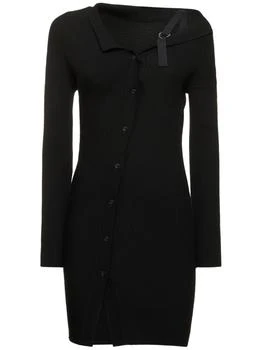 Jacquemus | La Robe Maille Colin Wool Blend Dress,商家LUISAVIAROMA,价格¥3131