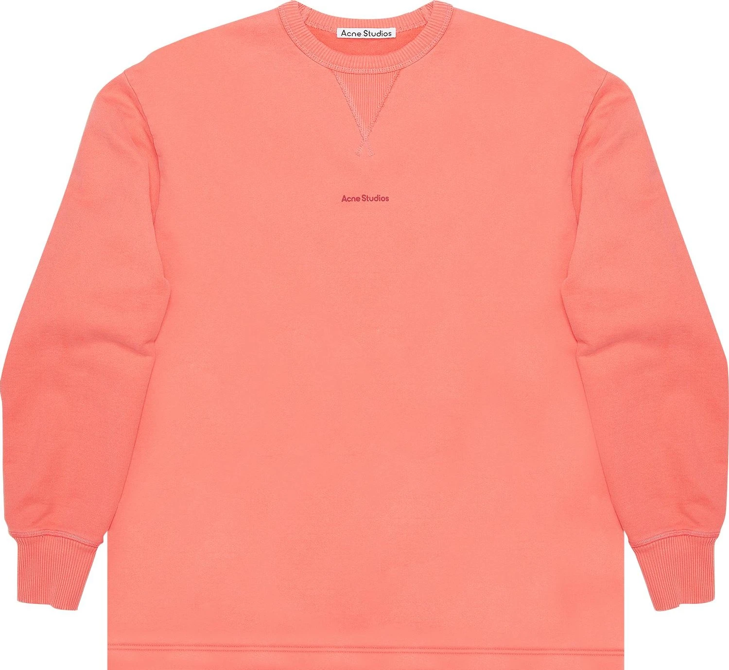 推荐ACNE STUDIOS 女士橙色卫衣 BI0138-SALMONPINK商品