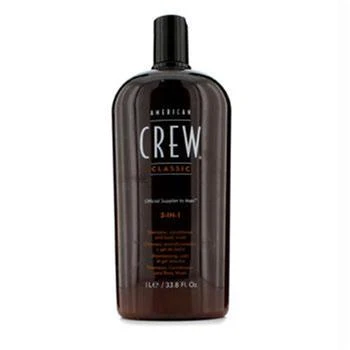 Amercian Crew | American Crew 16605799944 Men Classic 3-IN-1 Shampoo, Conditioner & Body Wash - 1000ml-33.8oz,商家Premium Outlets,价格¥410