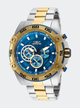 推荐Mens Speedway 25538 Gold Stainless-Steel Quartz Sport Watch商品