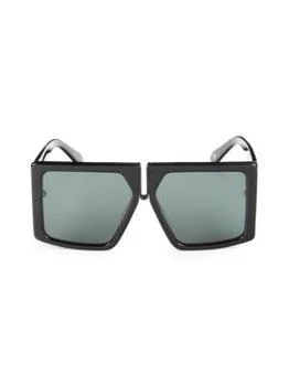 KAREN WALKER | Twin Take 60MM Square Sunglasses 5.1折, 独家减免邮费